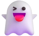 Ghost emoji on Microsoft