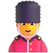 Guard emoji, Microsoft design