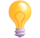 Light Bulb emoji, Microsoft design