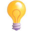 Light Bulb emoji on Microsoft