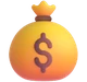 Money Bag emoji, Microsoft design