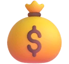 Money Bag emoji on Microsoft