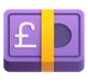 Pound Banknote emoji, Microsoft design