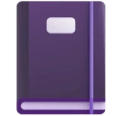 Notebook emoji, Microsoft design
