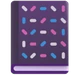 Notebook with Decorative Cover emoji, Microsoft design