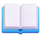 Open Book emoji on Microsoft