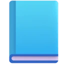 Blue Book emoji on Microsoft