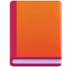 Orange Book emoji, Microsoft design