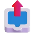 Outbox Tray emoji on Microsoft