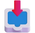 Inbox Tray emoji on Microsoft