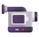 Video Camera emoji, Microsoft design