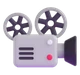 Film Projector emoji, Microsoft design