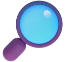 Magnifying Glass Tilted Right emoji on Microsoft