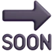 Soon Arrow emoji, Microsoft design