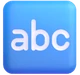 Input Latin Letters emoji, Microsoft design