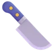 Kitchen Knife emoji, Microsoft design