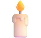 Candle emoji, Microsoft design