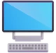 Desktop Computer emoji, Microsoft design