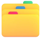 Card Index Dividers emoji on Microsoft