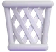 Wastebasket emoji, Microsoft design