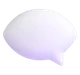 Left Speech Bubble emoji, Microsoft design