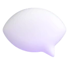 Left Speech Bubble emoji on Microsoft