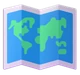 World Map emoji, Microsoft design