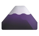 Mount Fuji emoji on Microsoft