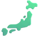 Map of Japan emoji, Microsoft design