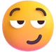 Smirking Face emoji, Microsoft design