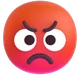 Enraged Face emoji, Microsoft design