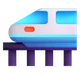 High-speed Train emoji, Microsoft design