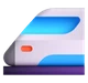 Bullet Train emoji, Microsoft design