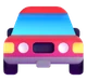 Oncoming Automobile emoji, Microsoft design