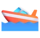 Speedboat emoji, Microsoft design