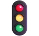 Vertical Traffic Light emoji, Microsoft design
