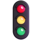 Vertical Traffic Light emoji on Microsoft