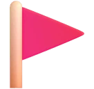 Triangular Flag emoji on Microsoft