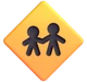 Children Crossing emoji, Microsoft design