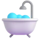 Bathtub emoji, Microsoft design