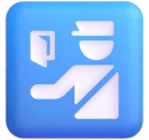 Passport Control emoji on Microsoft
