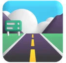Motorway emoji on Microsoft