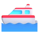 Motor Boat emoji, Microsoft design
