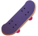 Skateboard emoji, Microsoft design