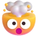 Exploding Head emoji, Microsoft design