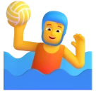 Person Playing Water Polo emoji on Microsoft
