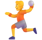 Person Playing Handball emoji on Microsoft