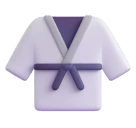 Martial Arts Uniform emoji on Microsoft