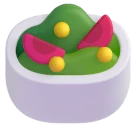 Green Salad emoji on Microsoft