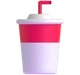 Cup with Straw emoji, Microsoft design